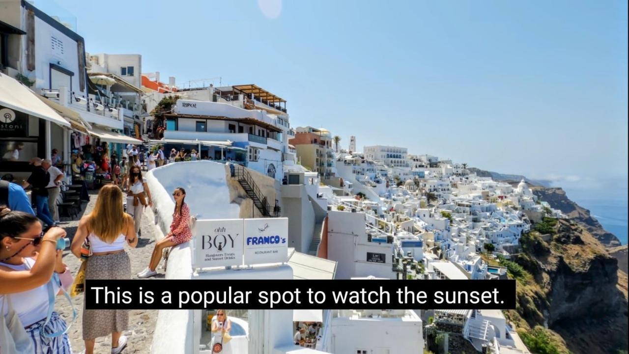 Santorini Pleasure Studios Фира Екстериор снимка